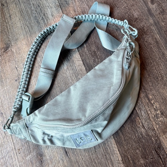 BEIS Handbags - BEIS Stone Blue Crossbody Bag